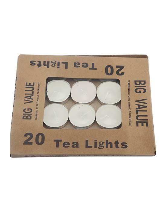 20’Lİ%206%20GR.TEALIGHT%20MUM%20CL-N20#