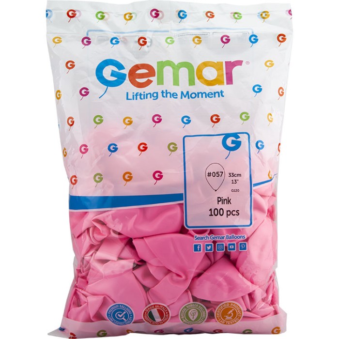 GEMAR%20RAUND(DIŞ%20MEKAN)%20PEMBE%20BALON%20G110/57%20G120-PİNK