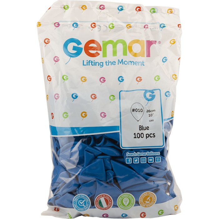 GEMAR%20KOYU%20MAVİ%2010’’%20İÇ%20MEKAN%20BALON%20G90-BLUE