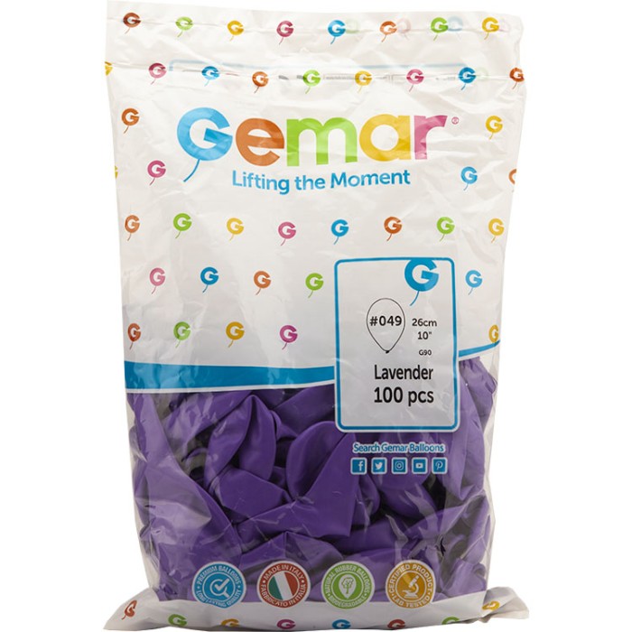 GEMAR%20LAVANTA%2010’’%20İÇ%20MEKAN%20BALON%20G90-LAVENDER