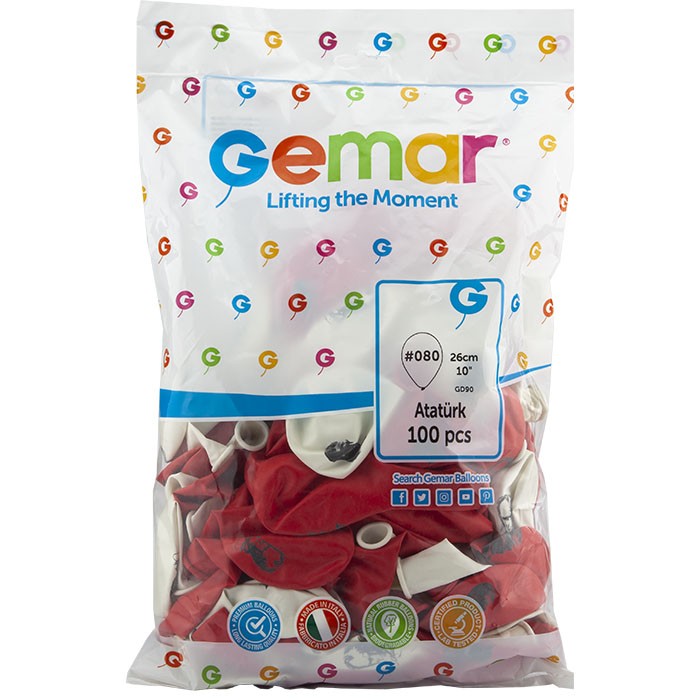 GEMAR%20ATALI%2010’’%20BALON%20100’LÜ%20GD90