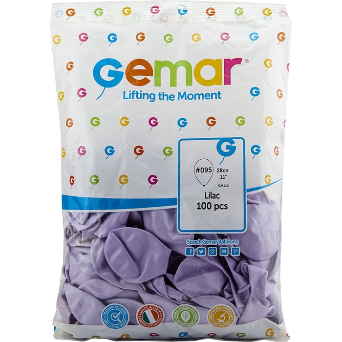 GEMAR%20METALİK%20LİLAC%20BALON%2011%20İNCH%20GM-110%20#095