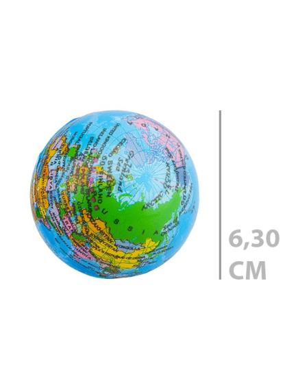 KÜÇÜK DÜNYALI STRES TOPU 6,3CM ALM-3401-2