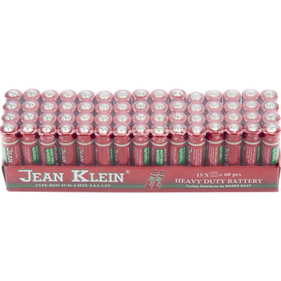 KÜÇÜK JEAN KLEIN  PİL 60’LI R03S SUM-4 SİZE AAA 1,5V